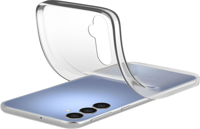 Заштитна маска за телефон Cellularline Soft Case за Samsung Galaxy A16 4G 5G, транспарентна