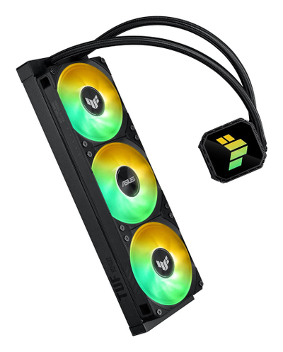 Ftohës uji për CPU ASUS TUF Gaming LC III 360 ARGB, radiator 360mm, ARGB, i zi
