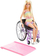 Kukull Barbie Fashionistas Wheelchair, bionde, me karrocë