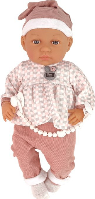 Kukull Leantoys Bobas, 46 cm, me aksesorë, shumëngjyrëshe