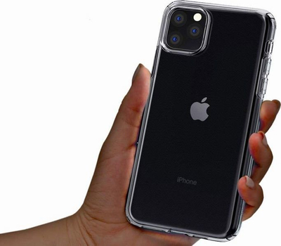 Mbrojtëse Spigen Liquid Crystal për Apple iPhone 11 Pro, transparente