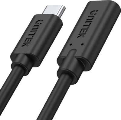 Kabllo USB Unitek C14086BK, USB C në USB C, 1.5 m, e zezë