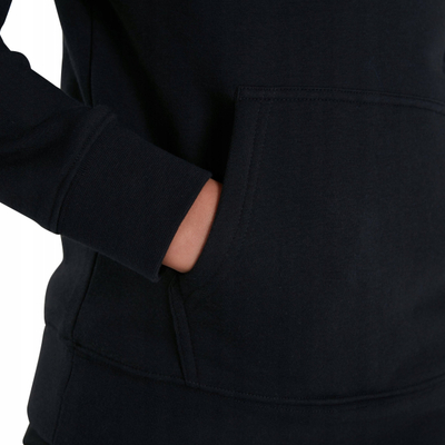Bluzë me kapuç Speedo Club Hoody JM, për kalamaj, e zezë, madhësia 10XL
