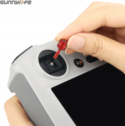 Zgjatues joystick Sunnylife për DJI RC, alumini, 2 copë, argjendtë
