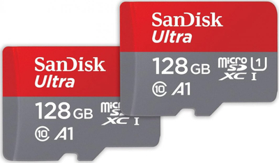 Kartë memorie SanDisk Ultra, 2x128GB, microSDXC