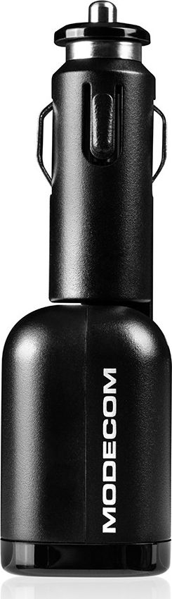Karikues makinë Modecom Royal ZT-MC-CG2U2Q-11, 2x USB-A, Quick Charge, i zi