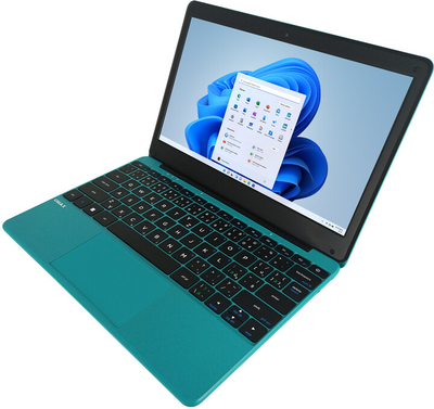 Laptop UMAX VisionBook 12WRx, 11.6 ", Intel Celeron N4020, 4GB RAM, 128GB eMMC, Intel UHD Graphics, i gjelbër