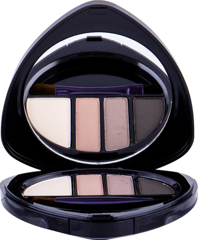 Paletë për sy edhe vetulla Dr. Hauschka Eye &amp; Brow Palette 01 Stone, 5.3 g, me ngjyra neutrale
