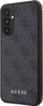 Kapak telefoni Guess 4G Logo për Samsung Galaxy A34 5G, plastike edhe TPU, gri