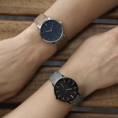 Orë dore për meshkuj Junghhans A Automatic 27/4239.00, e kaftë/kaltër