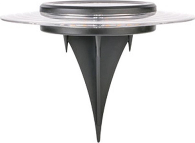 Llambë diellore kopshti SASKA GARDEN 1057187, LED, IP44, zi argjend