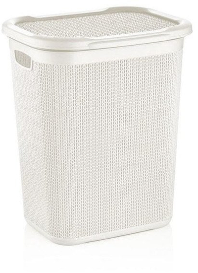 Shportë rrobash Üçsan Plastik, 50L, me kapak, plastike