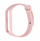 Rrip silikoni për byzylyk smart Xiaomi Mi Band 3 4 5 6 7, i rregullueshëm, rozë