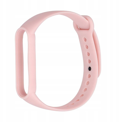 Rrip silikoni për byzylyk smart Xiaomi Mi Band 3 4 5 6 7, i rregullueshëm, rozë
