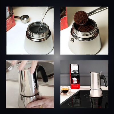 Makinë për kafe Bialetti Venus (7254), e argjendtë