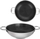 Tigan wok Orion Cookcell, 28 cm, sipërfaqe që s’ngjit, argjendtë