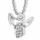 Qafore për femra CRYSTalp 3654.CRY.R, 47cm, e argjendtë