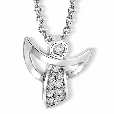 Qafore për femra CRYSTalp 3654.CRY.R, 47cm, e argjendtë