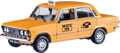 Maketi makinë PRL Collection Fiat 125P Zmiennicy, shkalla 1:43, metal die cast, i verdhë