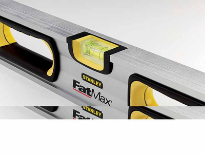 Nivel magnetik Stanley FatMax 43-537, 90cm, 3 fluska, i verdhë