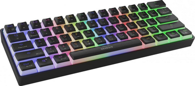 Tastierë Genesis Thor 660 RGB Gateron Red, e zezë
