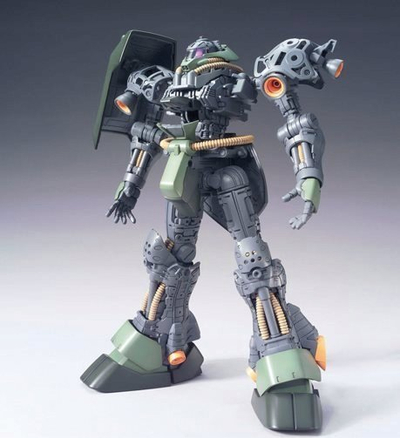 Model kit Bandai Gundam Geara Doga MG, shkalla 1/100, plastik, jeshil