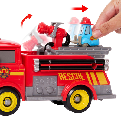 Set lojrash Disney Cars Radiator Springs Fire Fighting Red dhe Guido, figura, për kalamaj