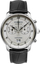 Orë dore Zeppelin Friedrichshafen Z85844, quartz, kronograf, rrip lëkure kafe, kornizë argjendi