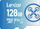 Kartë memorie Lexar FLY High Performance, 128GB, microSDXC UHS-I U3, blu