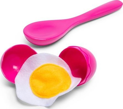 Lojë me vezë në lugë BS Toys Egg Relay, set 16 pjesësh, shumëngjyrëshe