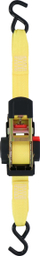 Rrip transporti Dunlop Ratchet Tie Down, 4 m, 500 kg, i verdhë