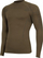 Bluzë termike Brubeck Ranger Thermo për burra, madhësia XL, khaki