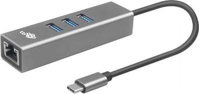 Stacion dokimi TB Print AKTBXKACRJ453UG, USB‑C, Ethernet 1 Gbps, gri