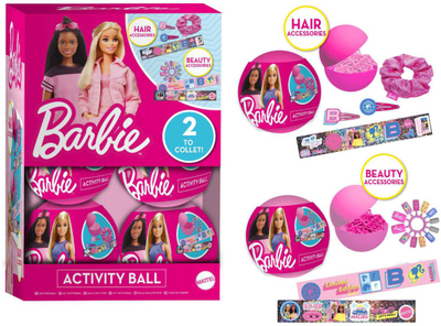 Lodër surprizë Barbie Surprise Ball, për vajza, shumëngjyrëshe