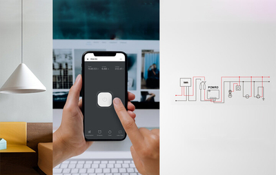Ndërprerës Sonoff POWR3 High Power Smart