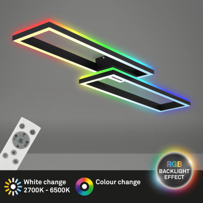 Llambadar Briloner, LED, 42W, telekomandë, CCT, RGB, 12 x 27.5 x 10cm