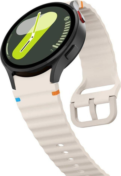 Rrip ore Tech-Protect Silicone Sport për Samsung Galaxy Watch 4 5 5 Pro 6 7 FE, TPU, i zi