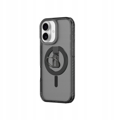 Kapak telefoni AmazingThing Titan Pro Grip Ring, për iPhone 17, me MagSafe, i zi