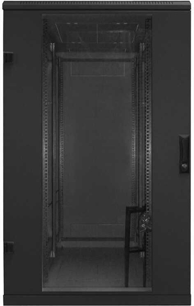 Kabinet rrjeti Triton 19 RMA-27-A68-BAX-N1, 27U, 800 kg, derë xhami, i zi