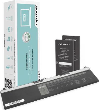 Bateri laptopi Movano NYFJH, për Dell Precision 7530 7540 7740, e zezë