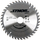 Диск за кружна пила Sthor 08827, 184mm 40T, внатрешен дијаметар 30mm, сребрен
