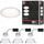 Spot LED t’futura Eglo Cole Coin, set me 3 copë 6W, 1410lm IP44, t’bëlba