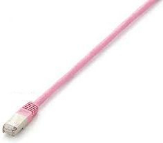 Kabllo rrjeti Equip Patchcord Cat.6, S/FTP, 1m, rozë