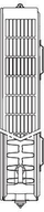 Radiator Caradon Planar Style PS22, i bardhë 