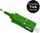 Оптички делител Qoltec Splitter 1x4, SC APC, единечен мод G.657A