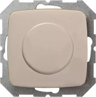Rregullator drite Liregus Dimmer, 500W, montim sipërfaqësor, bezhë