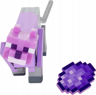 Figurë loje Educa Borras Minecraft, 8 cm, me nyje që lëvizin, shumëngjyrëshe