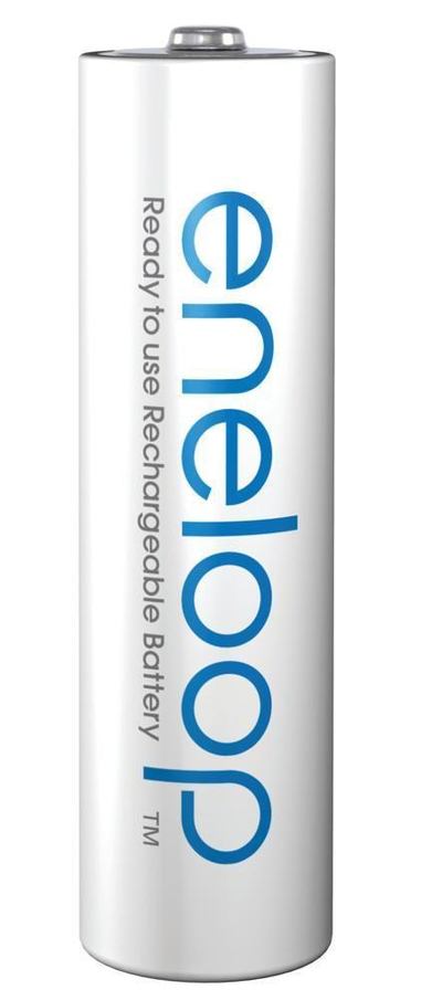 Bateri rikarikuese Panasonic Eneloop AA, 2000mAh, 2 copë, e bardhë