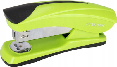 Kapshtare letre STARPAK 519787, 20 fletë, kapëse 24/6 26/6, jeshile