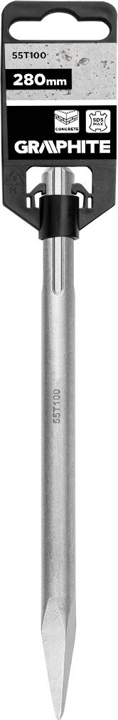 Dлето SDS Max Graphite 55T100, 18 x 280 mm, за бетон